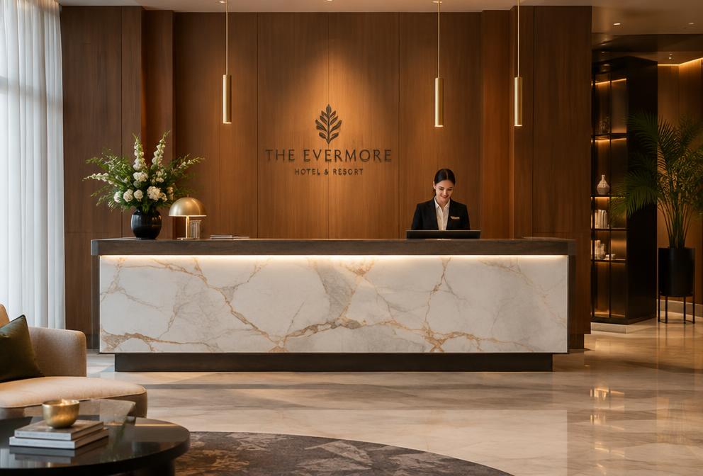 Hotels team at work